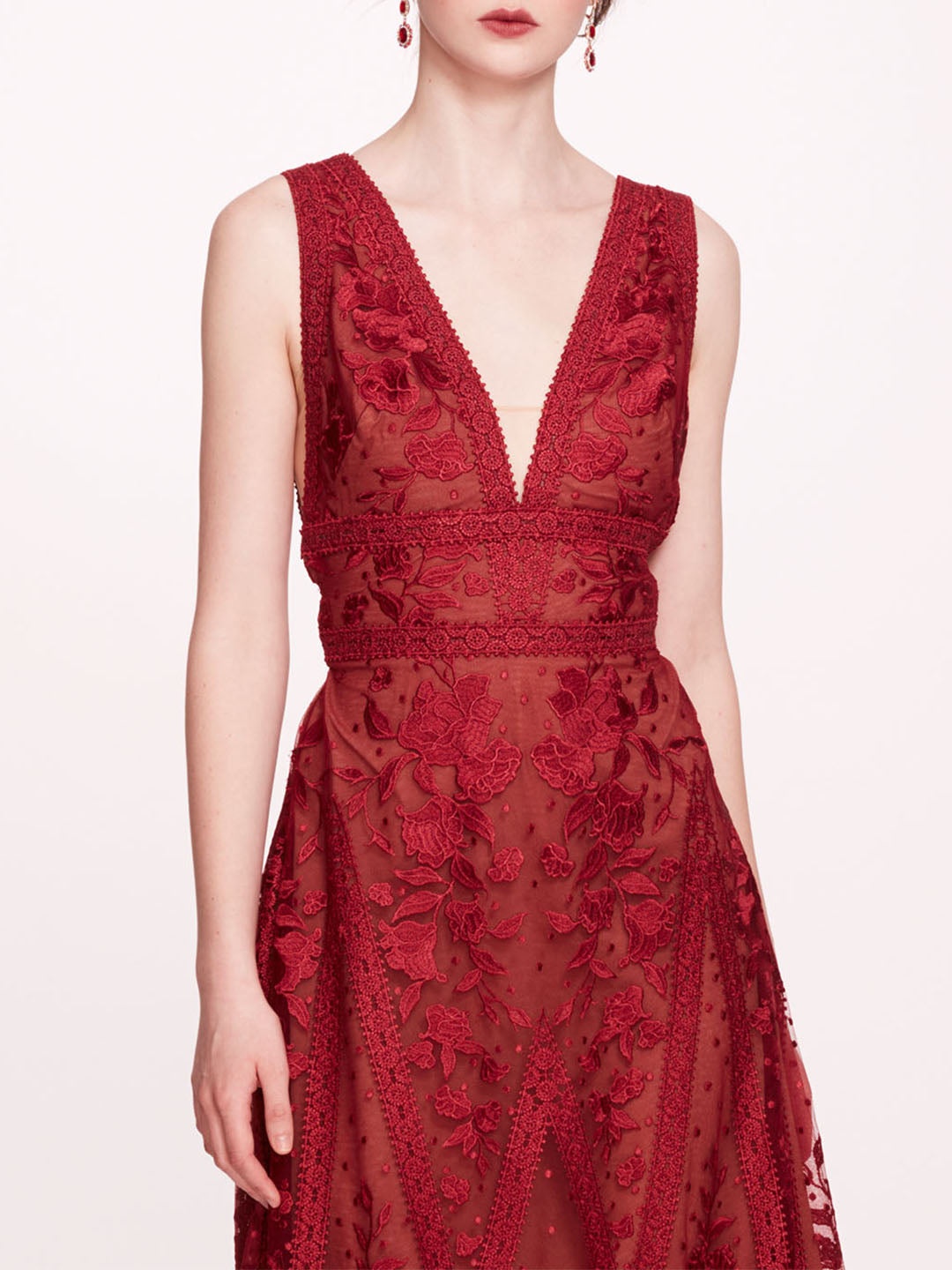 SPEAR GARDEN MIDI DRESS - 4