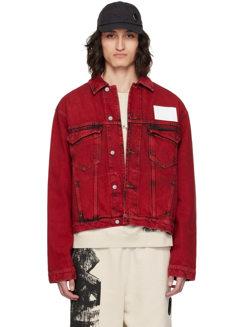 Red Strand Denim Jacket - 1