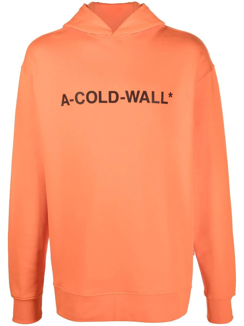 logo printed hooded sweatshirt 1