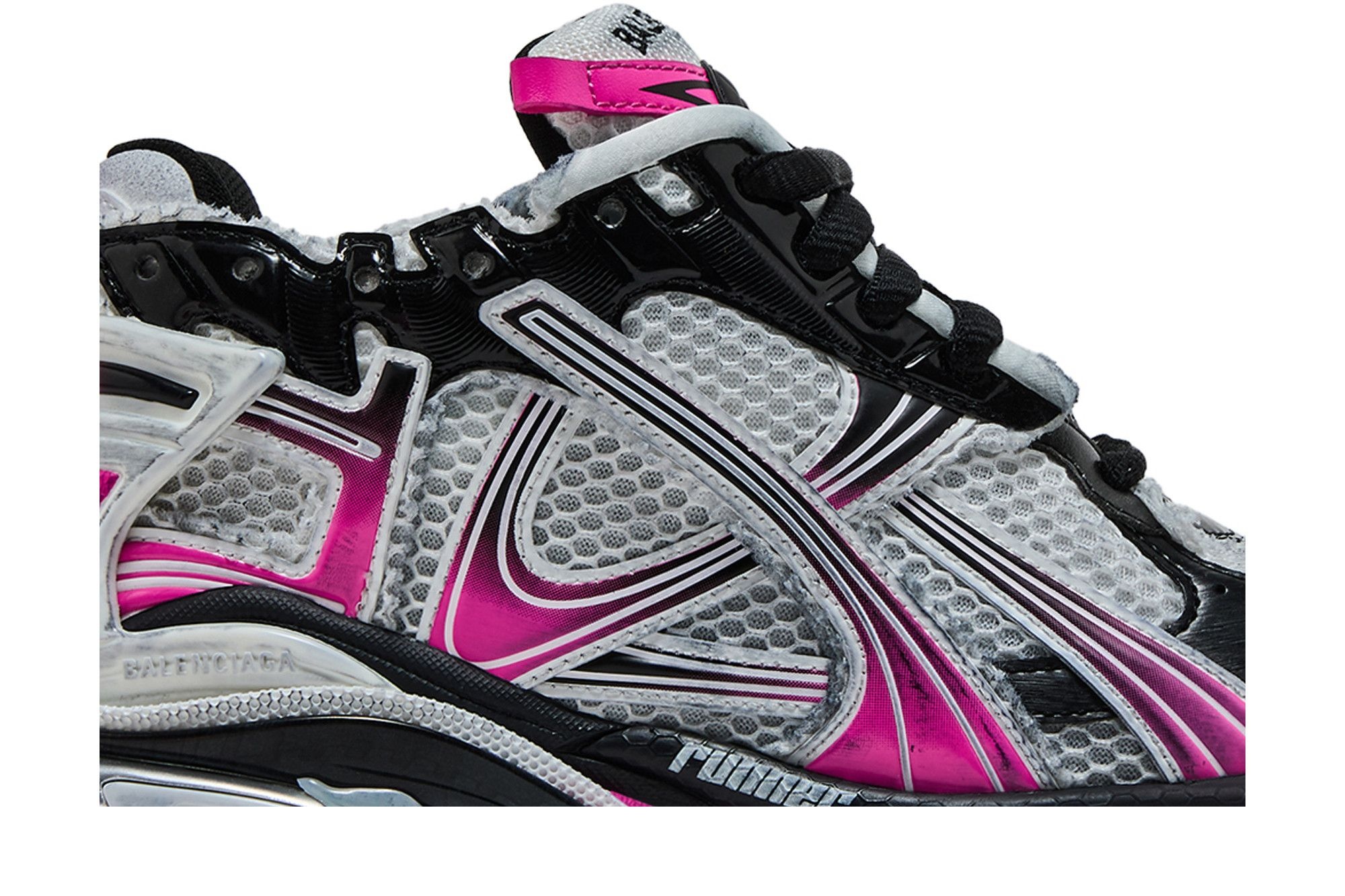 Balenciaga Wmns Runner Sneaker 'Gradient - White Pink Black' - 2