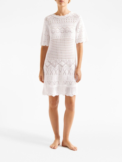 ERES Lola crochet tunic dress outlook