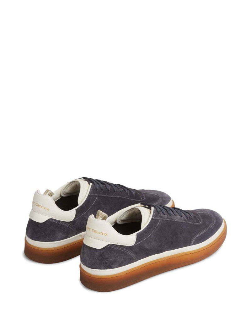 suede lace-up sneakers 3