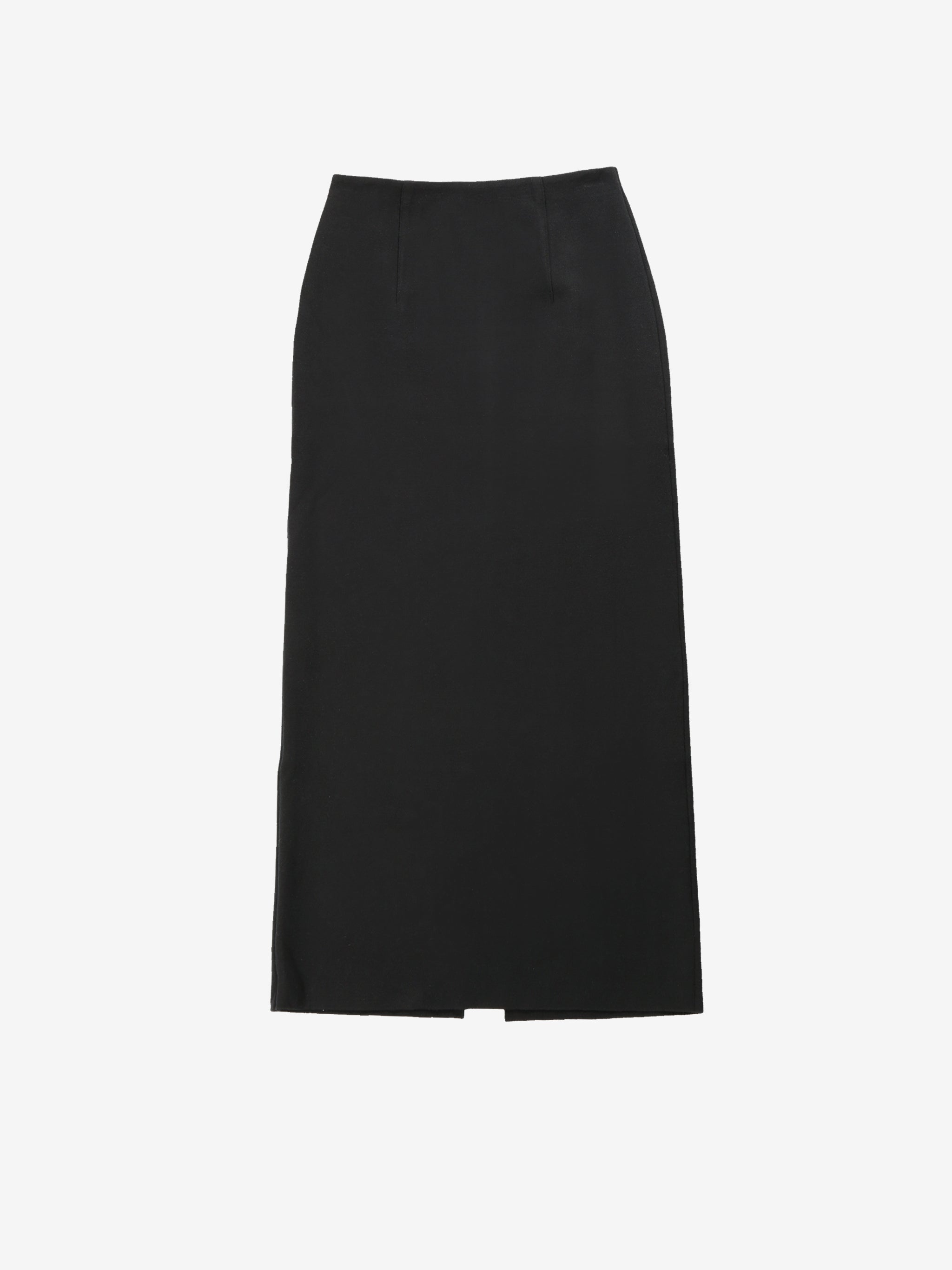 AURALEE - Women Cotton Silk Stretch Double Face Knit Skirt - 5