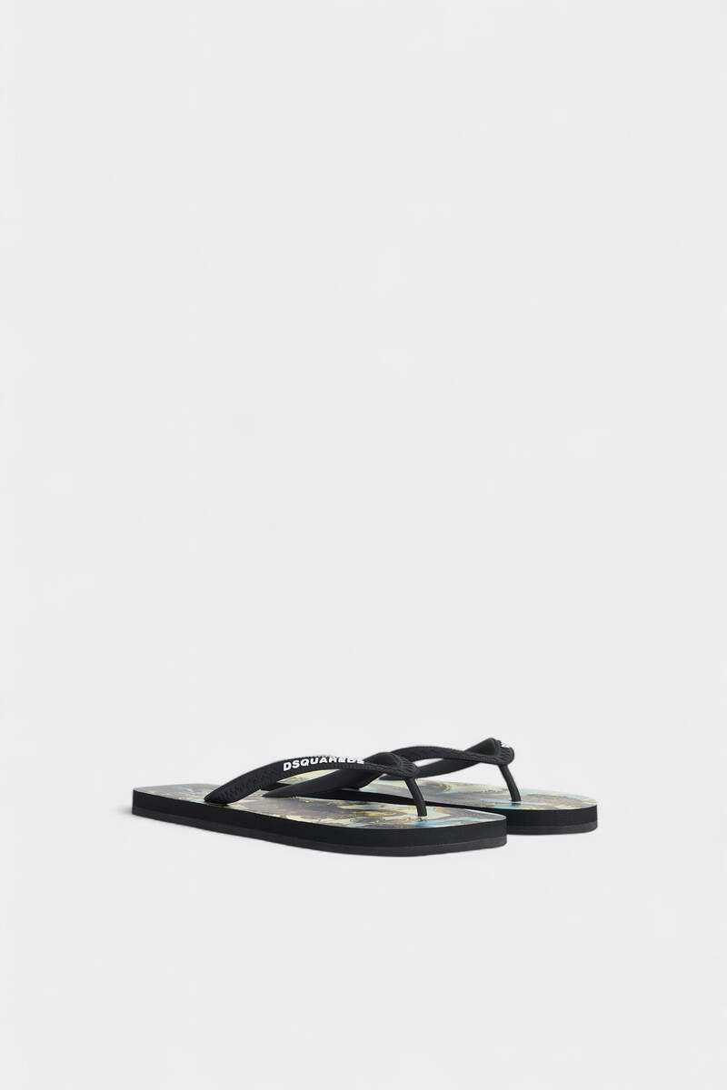 DSQUARED2 MONKEY BUSINESS FLIP FLOPS outlook