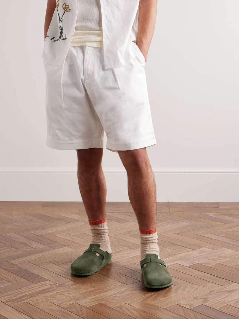 BIRKENSTOCK Boston Suede Clogs outlook