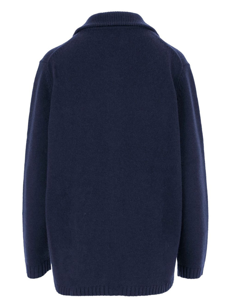 Allude buttoned cardigan outlook