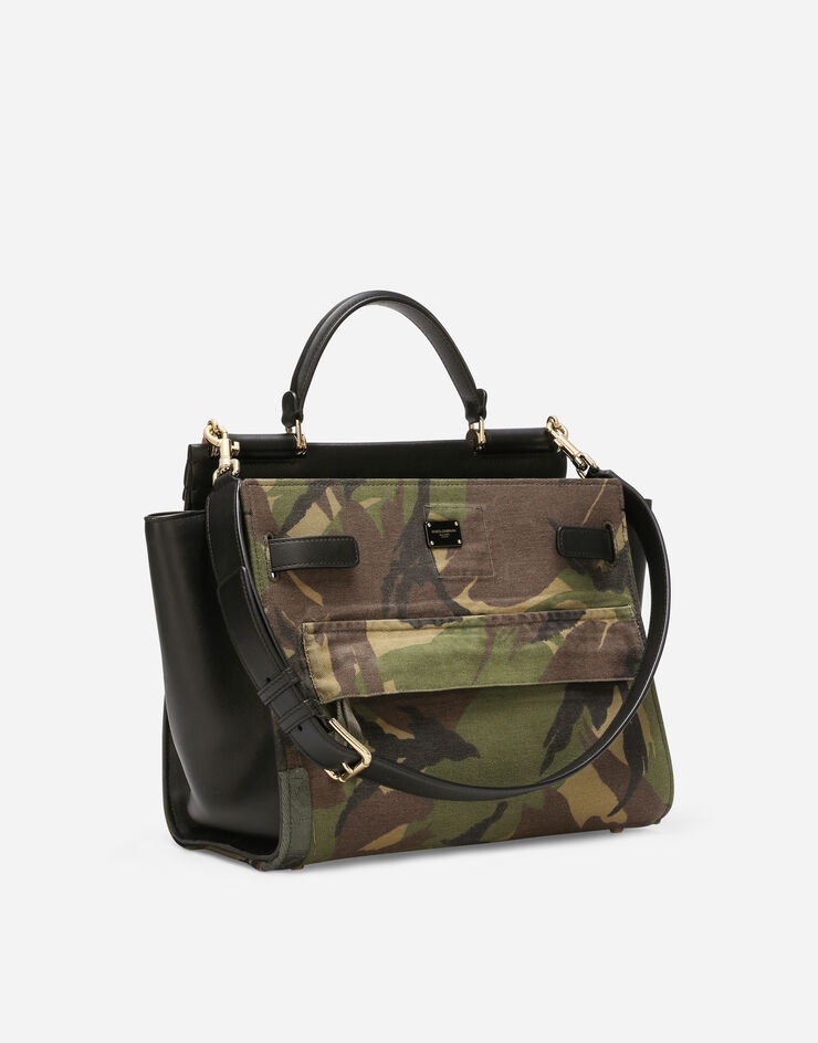 Sicily 62 Soft bag in camouflage patchwork - 3