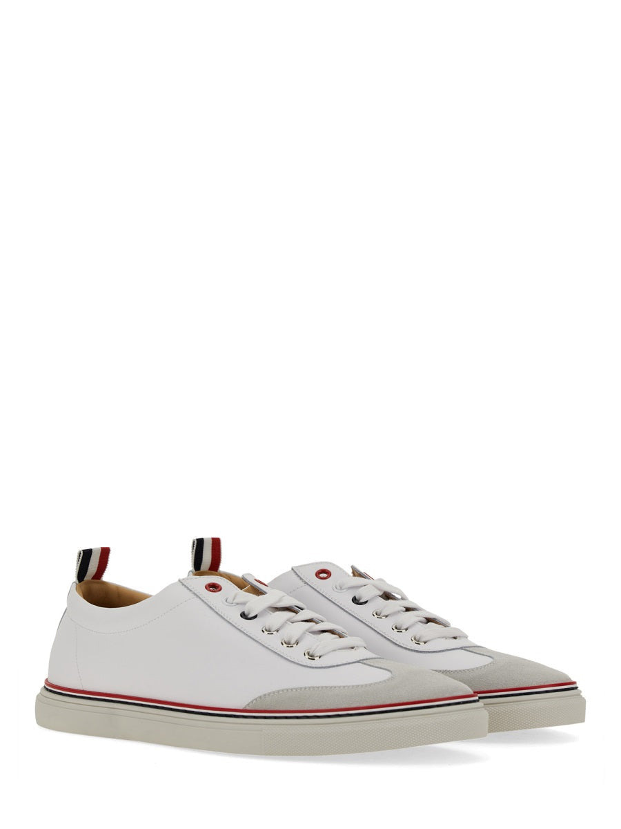 Thom Browne Men Low-Top Leather Sneaker - 2