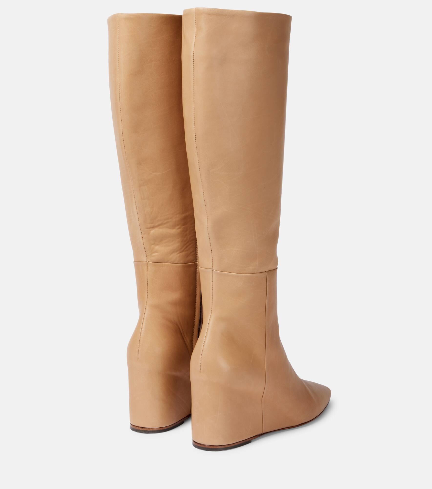 Remedios leather knee-high boots - 3