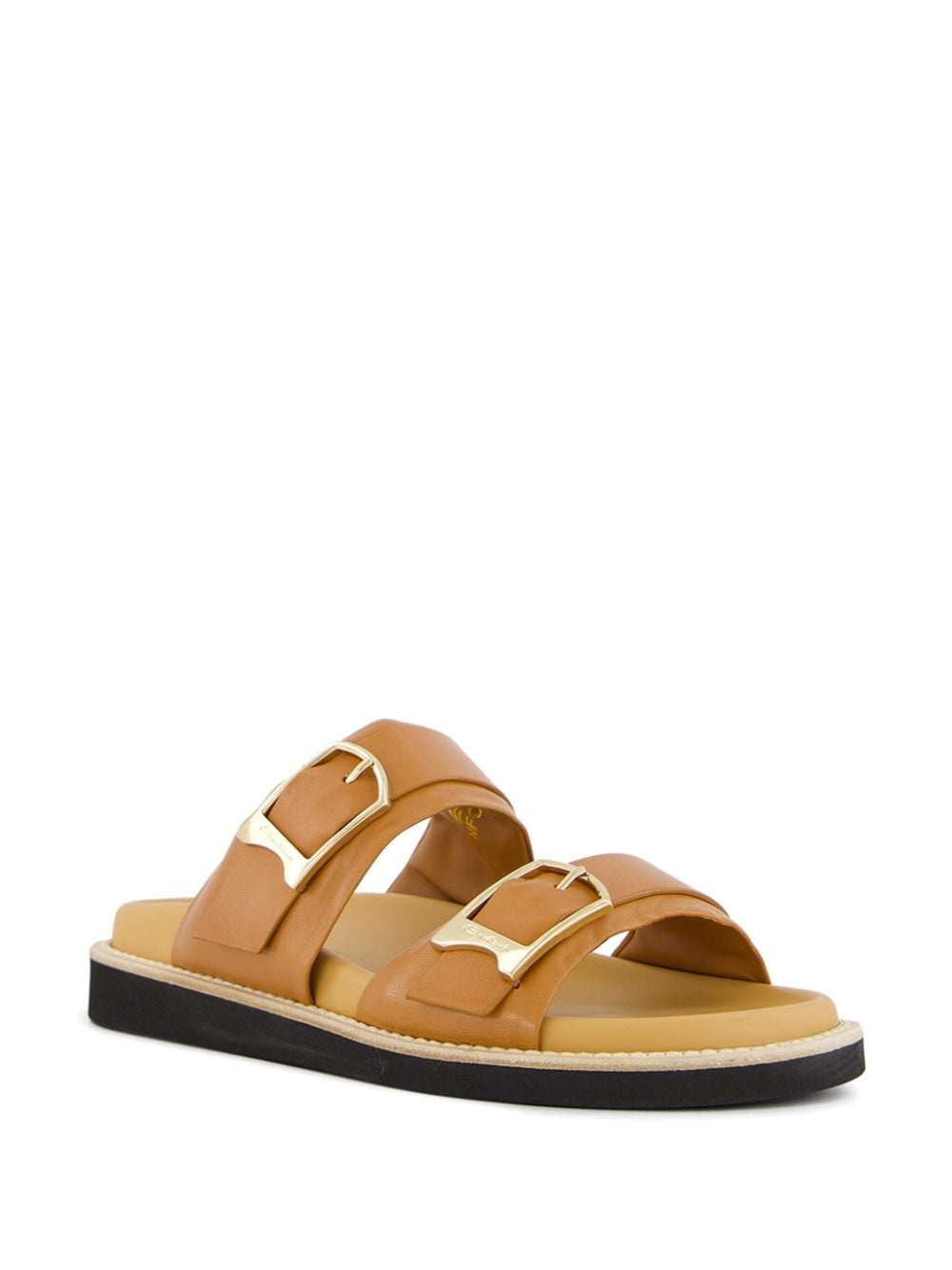 double-buckle sandals - 2