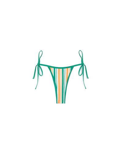 CASABLANCA Striped String Bikini Bottom outlook