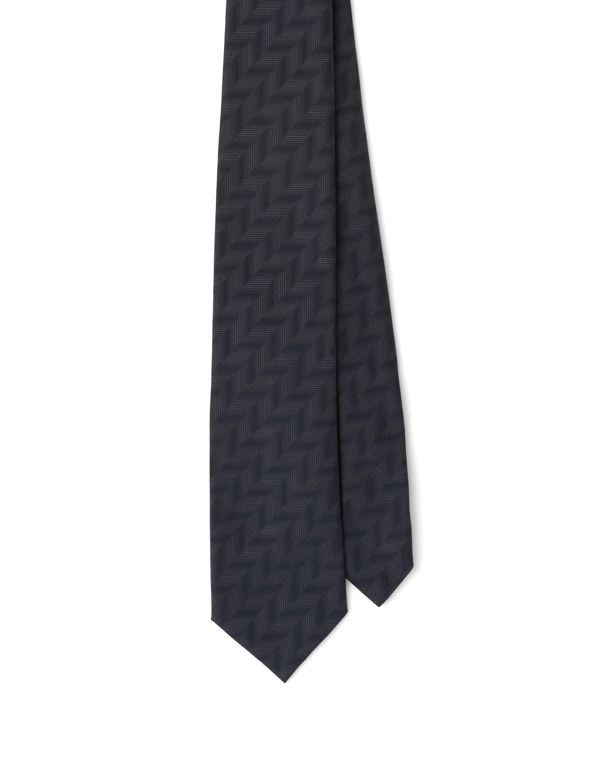 Silk jacquard tie - 1