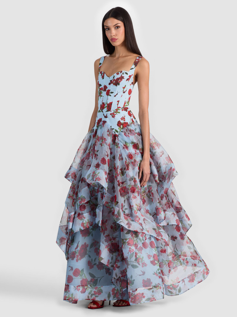 DOROTHEA PRINTED BALLGOWN 6