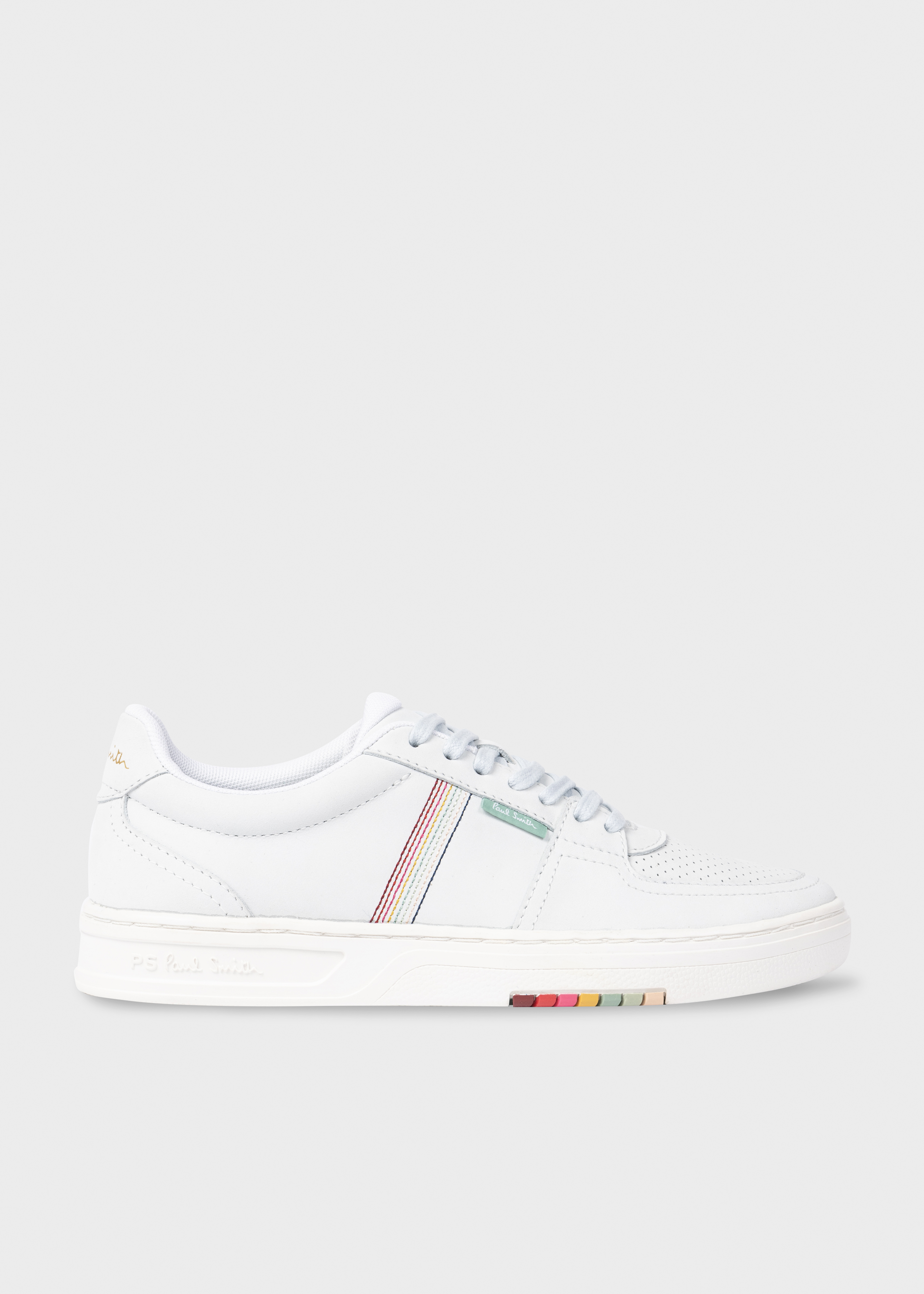 Women's Light Blue Leather 'Margate' Trainers - 1