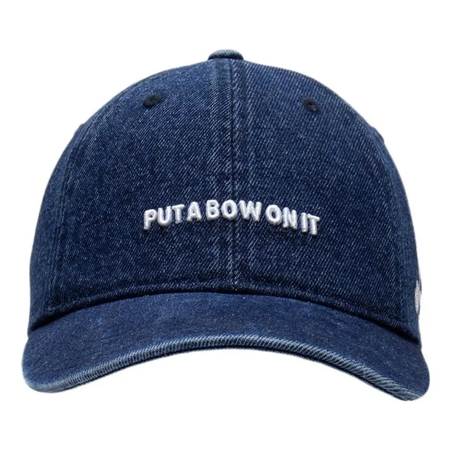 Li-Ning x Disney Logo Denim Baseball Cap 'Indigo' AMYS038-2 - 1