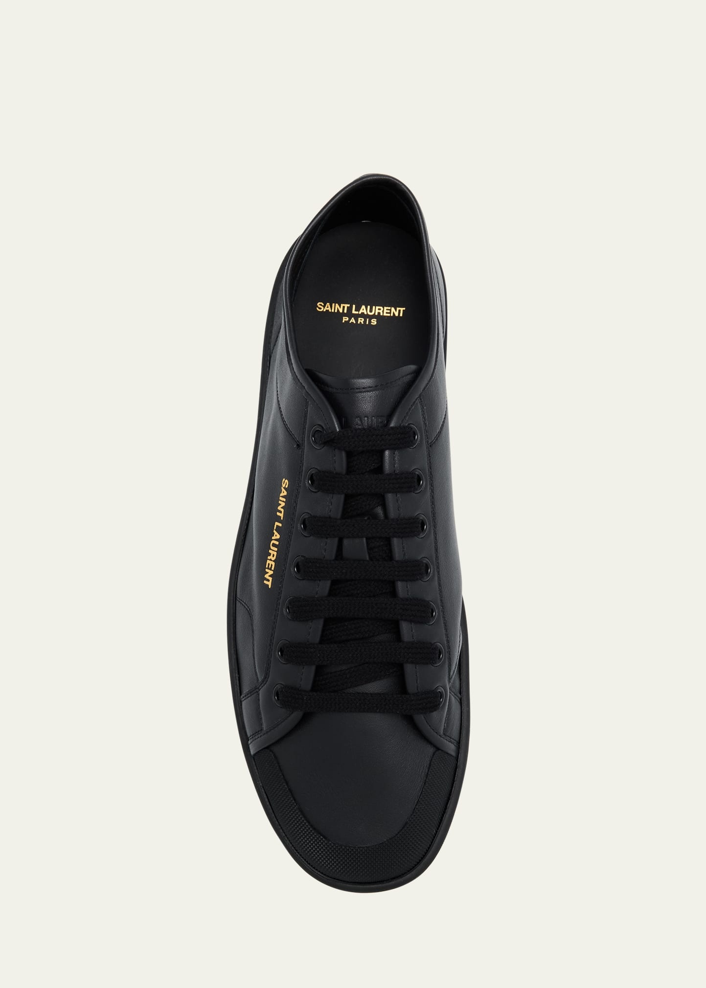 Men's Gym Leather Low-Top Sneakers - 3