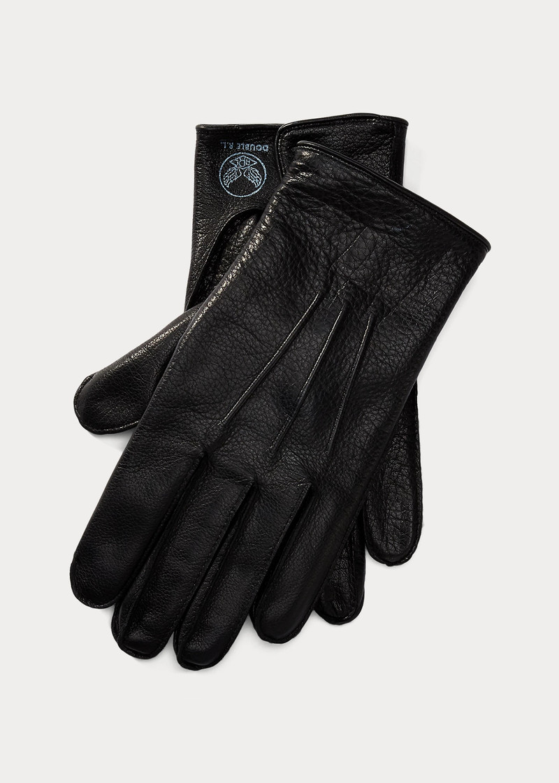 Lined Leather Gloves 1
