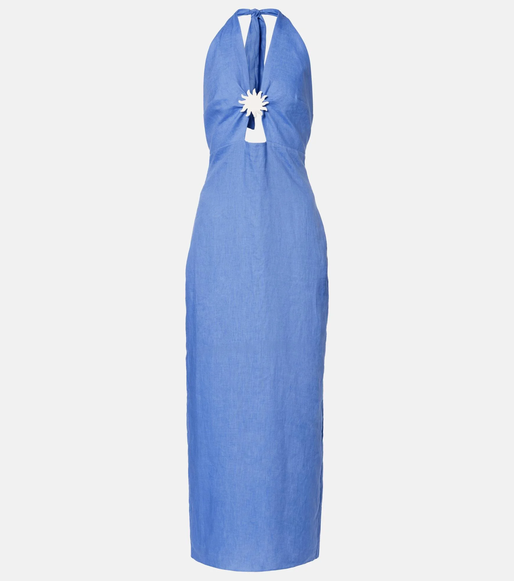 Orly cutout linen maxi dress - 1