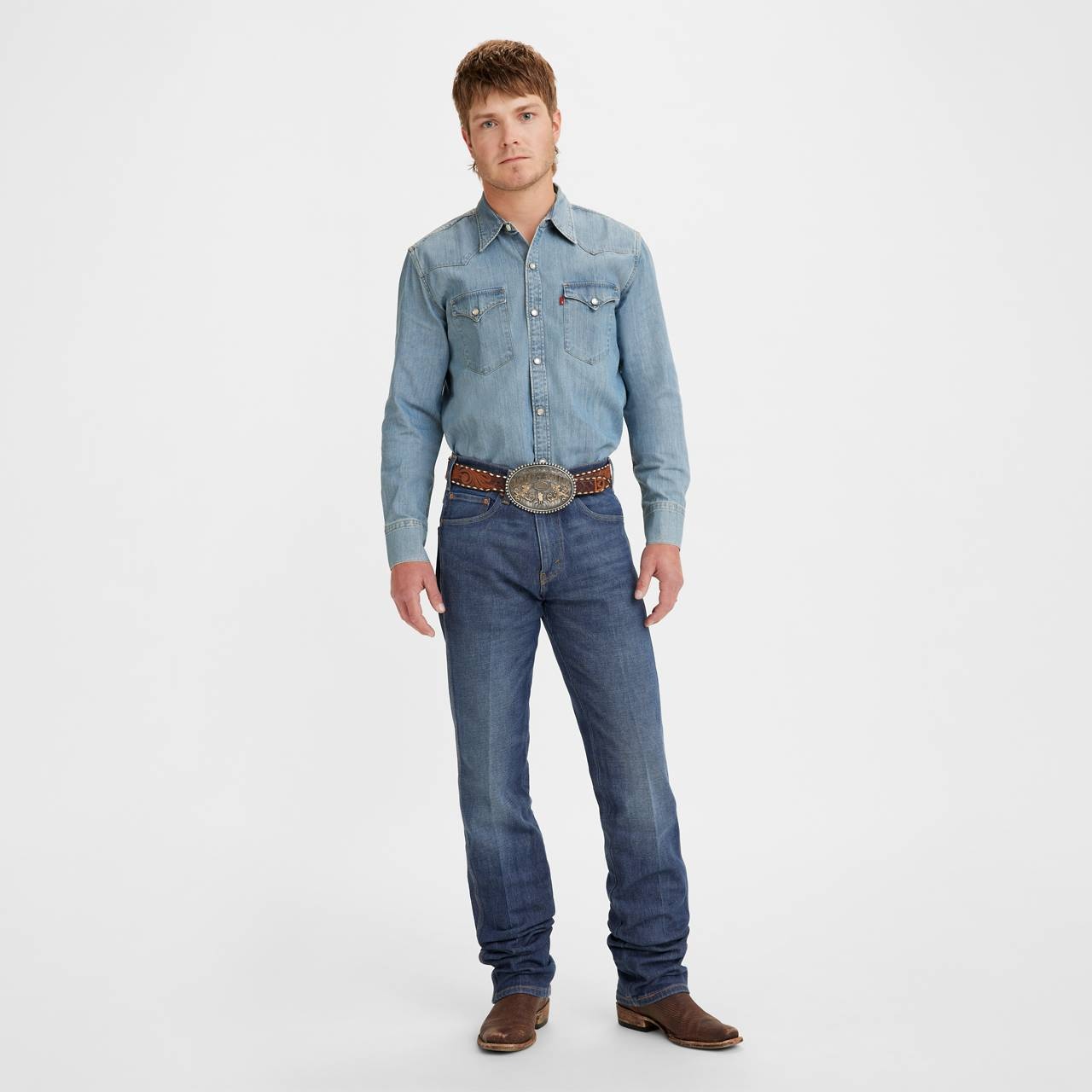 WESTERN FIT MEN'S JEANS (BIG & TALL) - 1