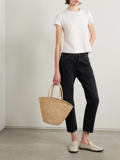 The Row Land cropped straight-leg jeans outlook