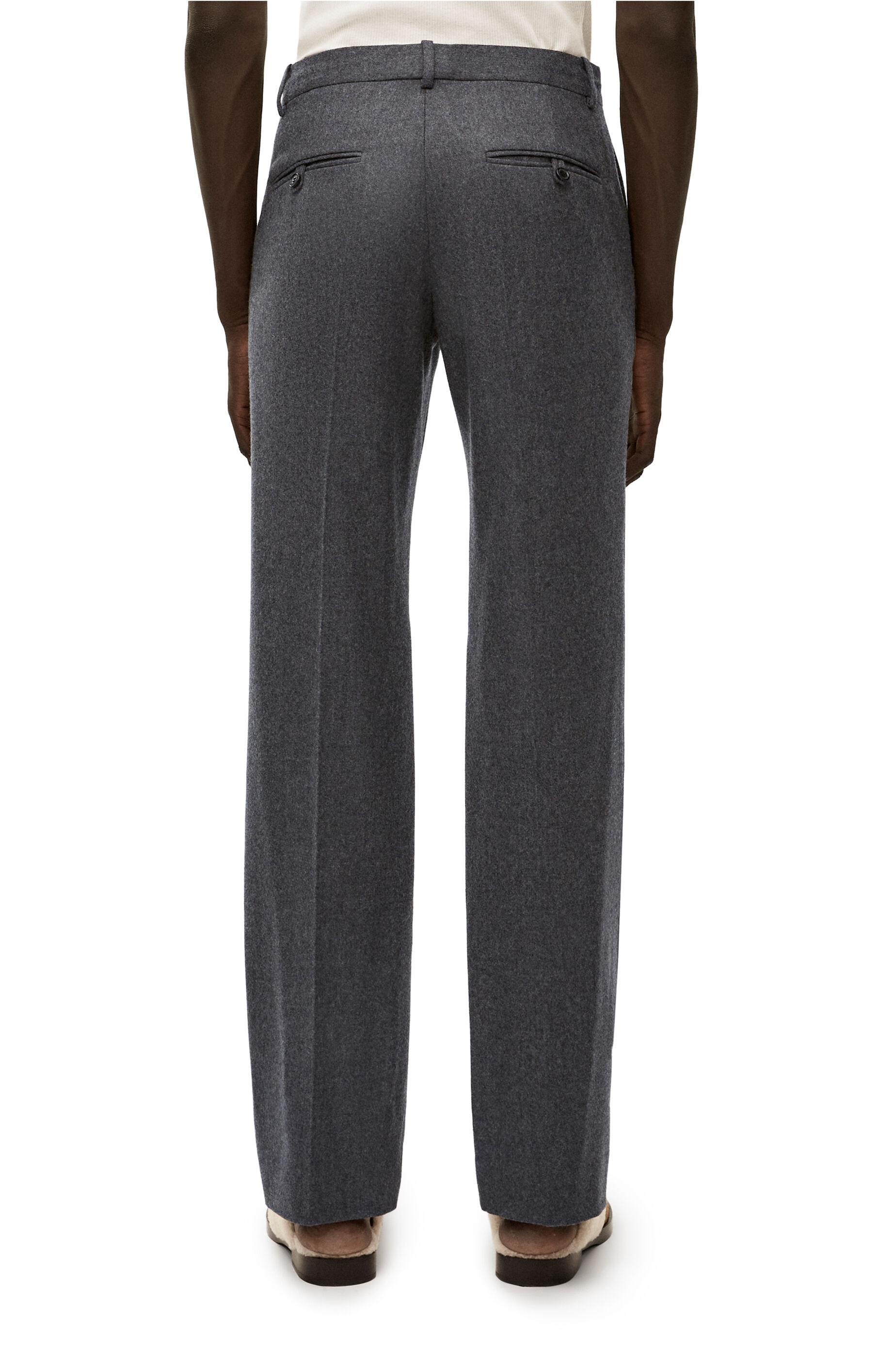 Tailored trousers in wool - 4