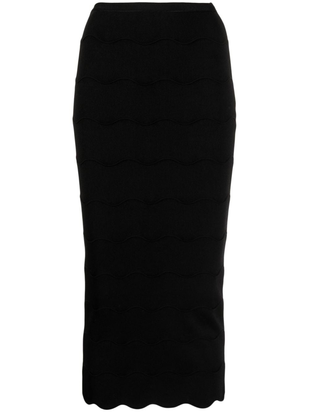 Wave Milano midi skirt - 1