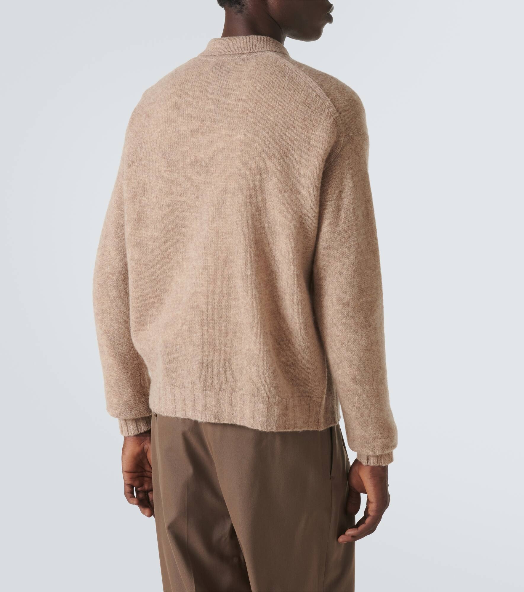 Wool and cashmere cardigan - 4