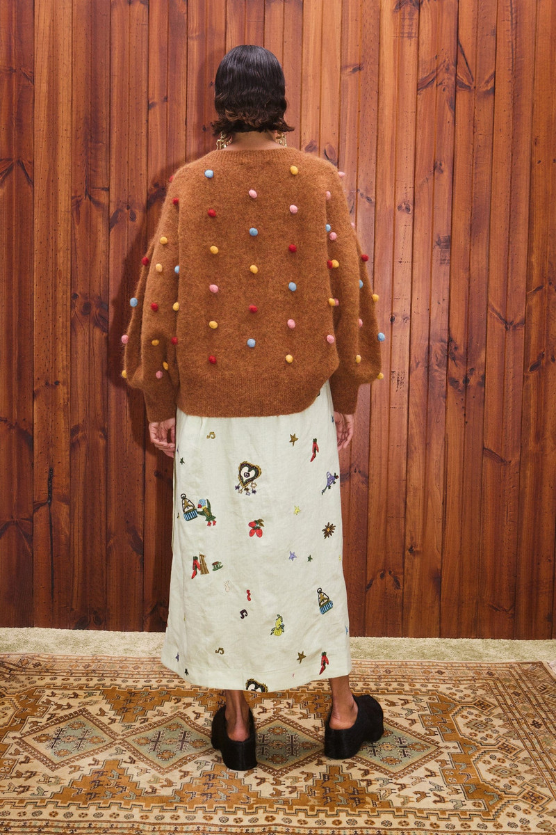 Elia Tobacco Balloon Sweater 4