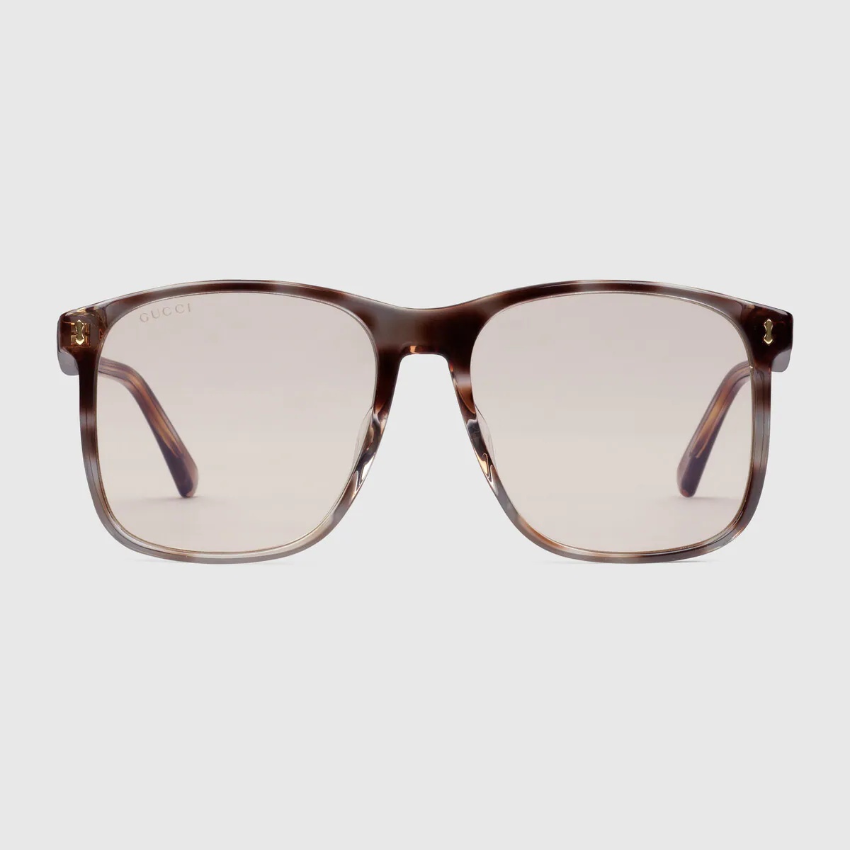 Rectangular-frame sunglasses - 1