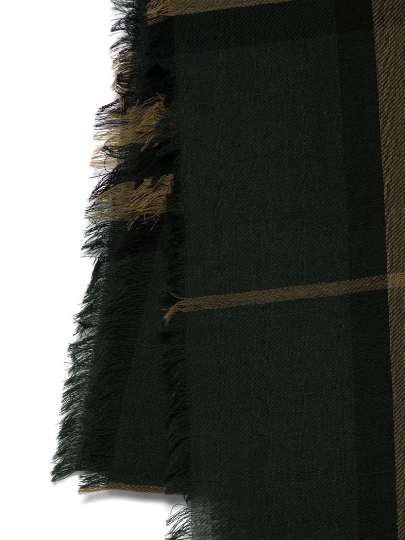Burberry Check wool scarf outlook