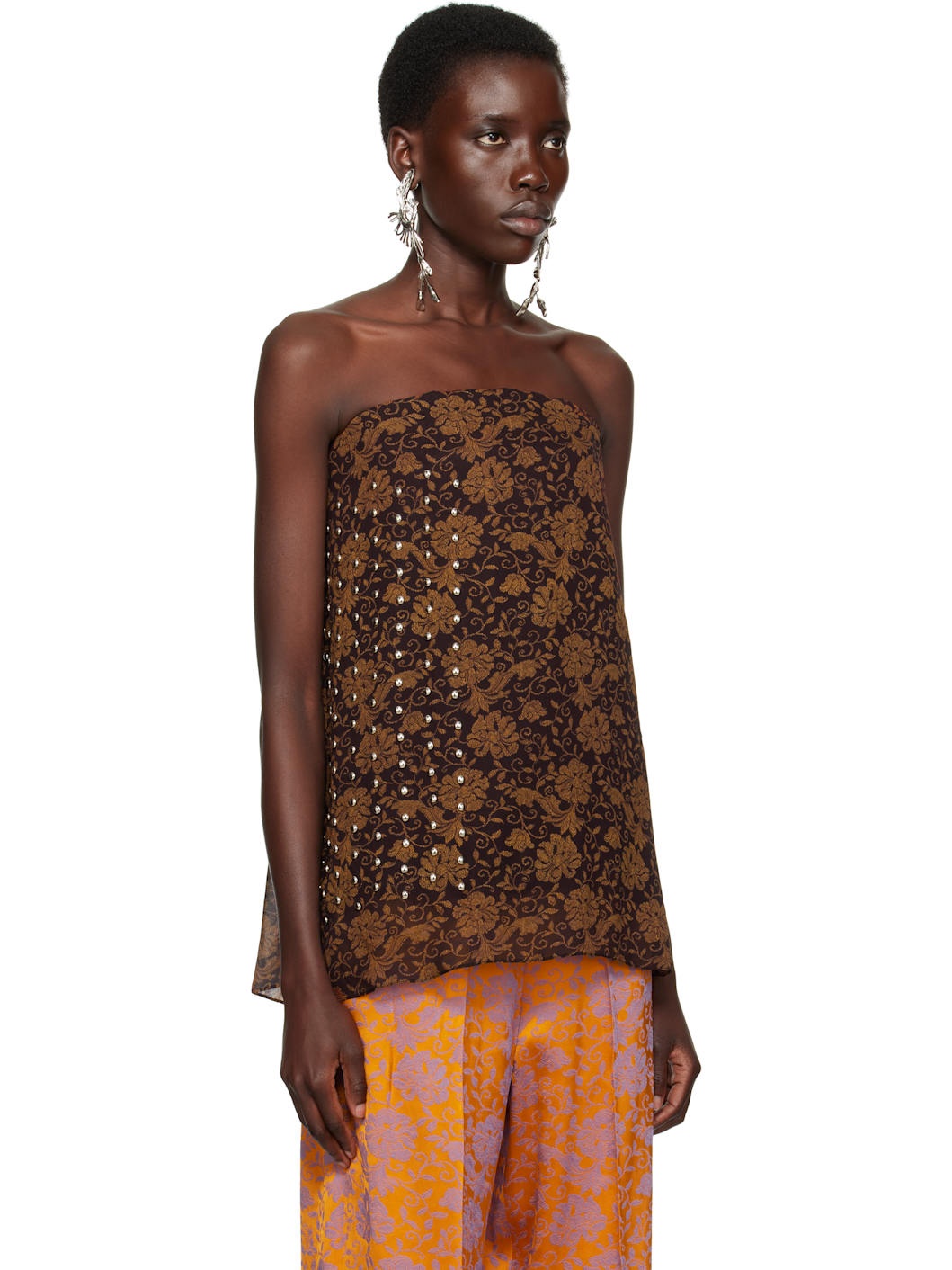 Brown Layered Top - 2