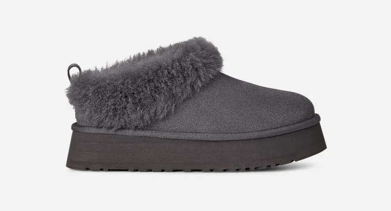 ® Women's Tazzelle Sheepskin Slippers in Obsidian - 1