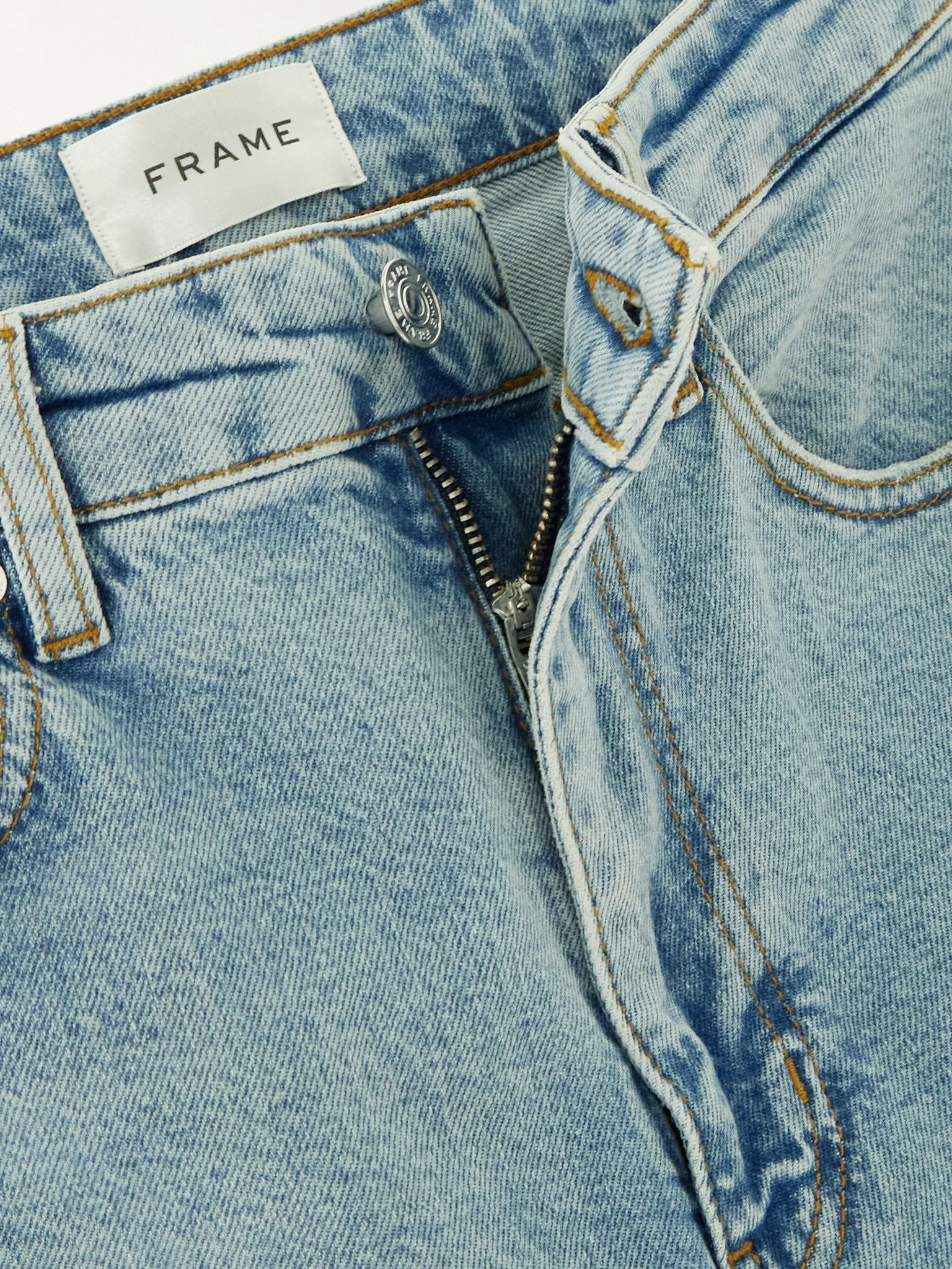 The Arrow high-rise flared jeans Light denim - 5