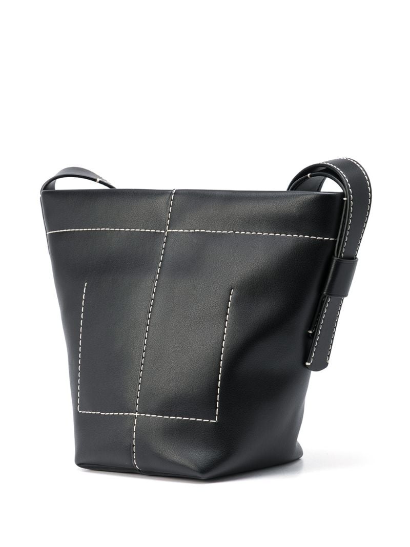 zipper crossbody bucket bag - 3