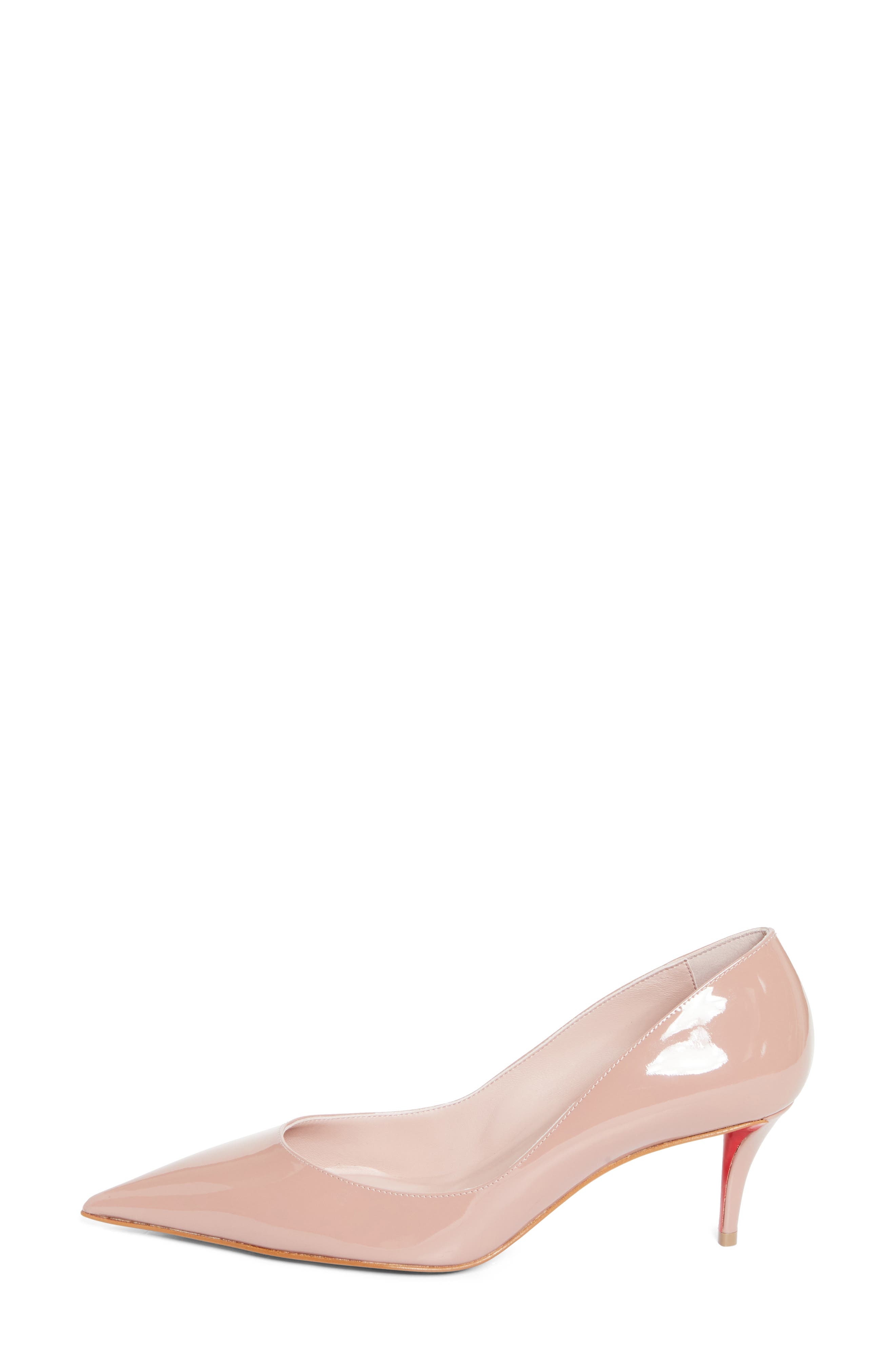 Christian Louboutin Miss Z Pointed Toe Pump in Vintage Rose at Nordstrom - 3