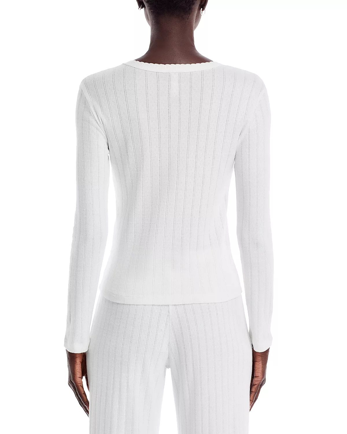 Pointelle Tee - 8