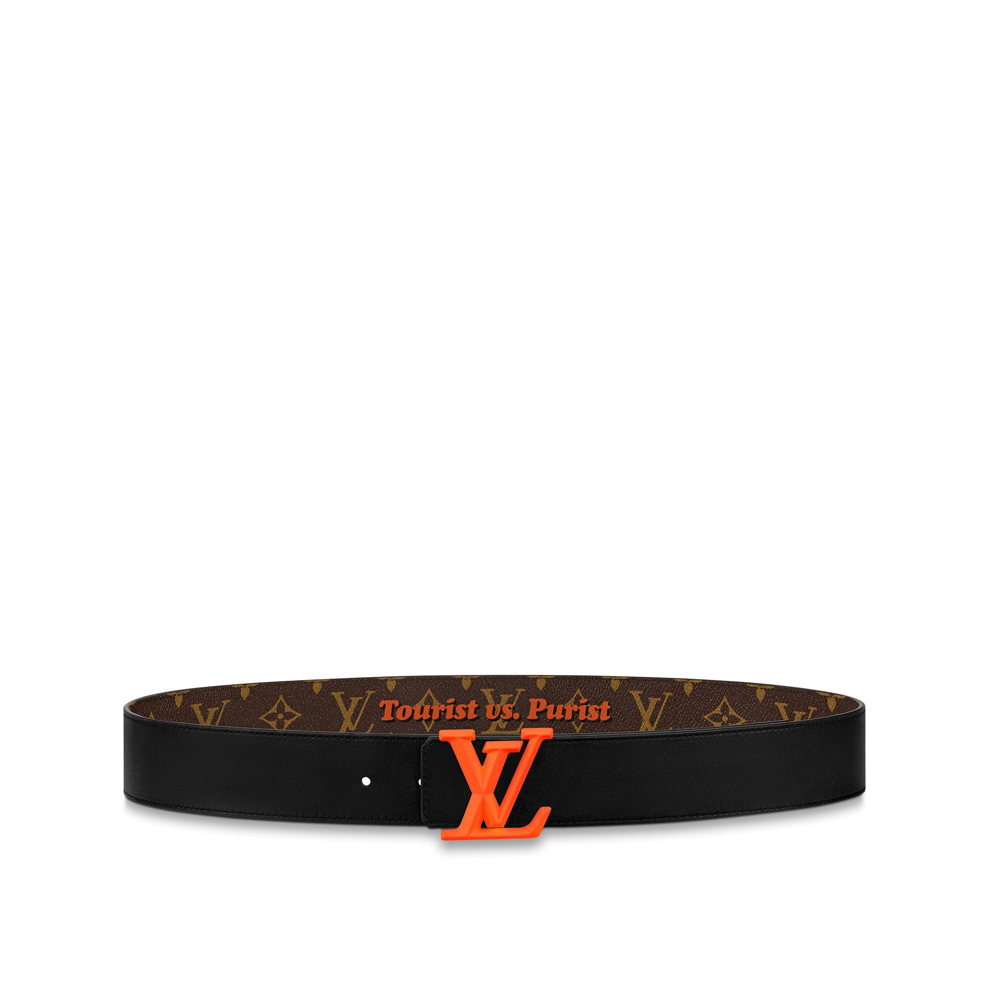 LV Pyramide 40MM Reversible Belt - 4