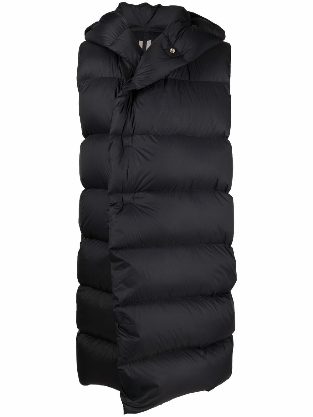 liner sleeveless puffer jacket - 1
