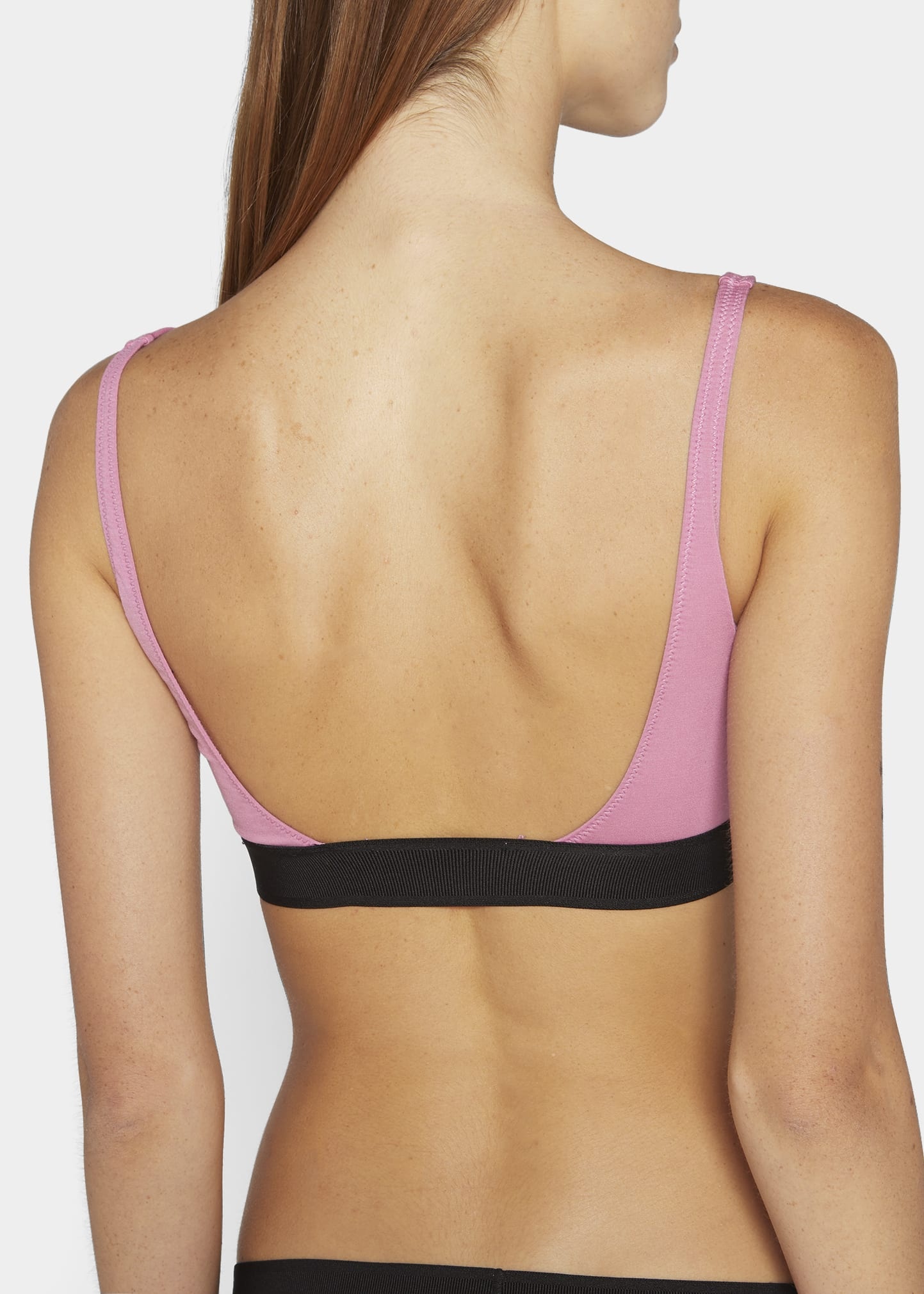 Logo Band Jersey Bralette - 4