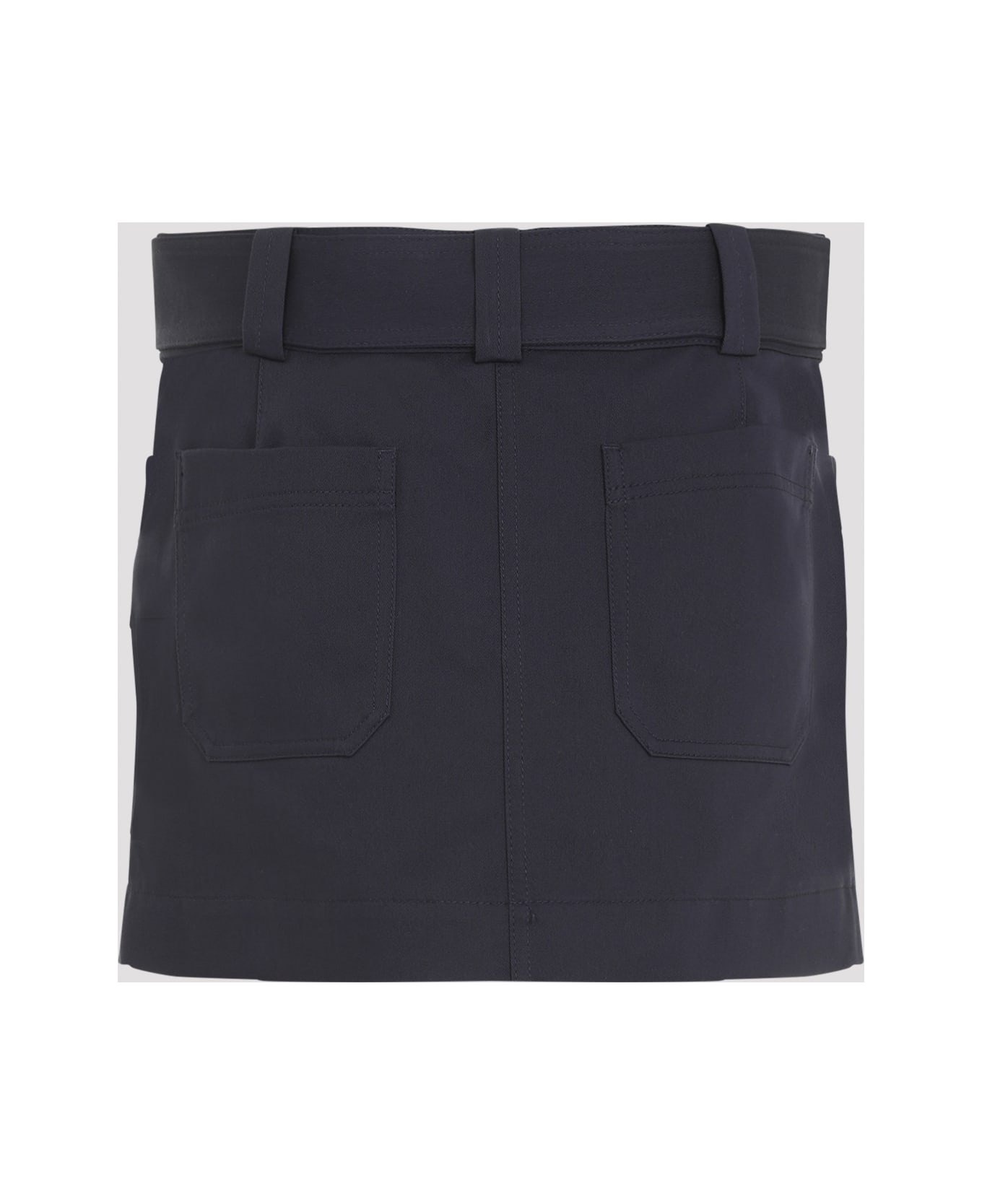 Chloé Cotton Mini Skirt | italist | REVERSIBLE
