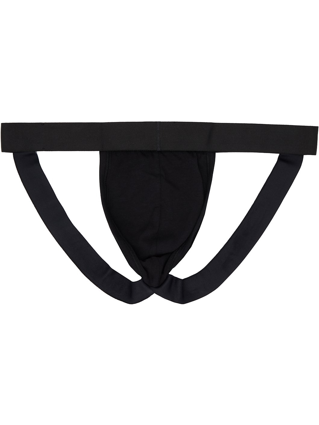 Black Logo Jockstrap - 2
