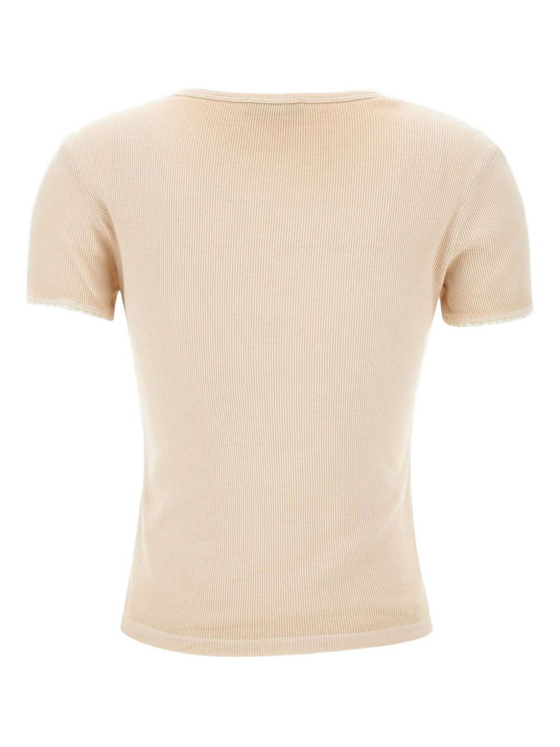 Blumarine crystal-logo T-shirt outlook