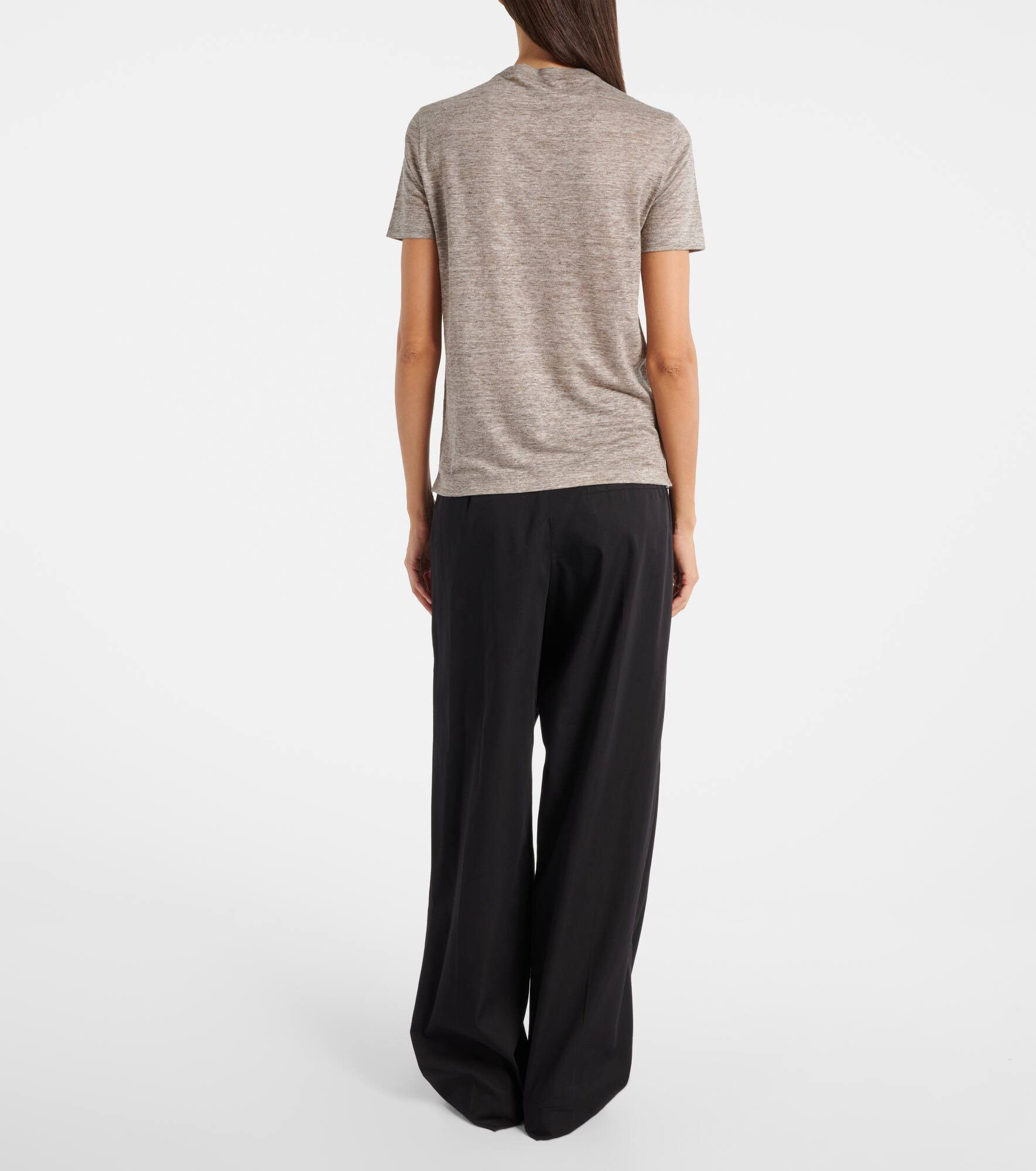 Gargano linen jersey T-shirt - 3