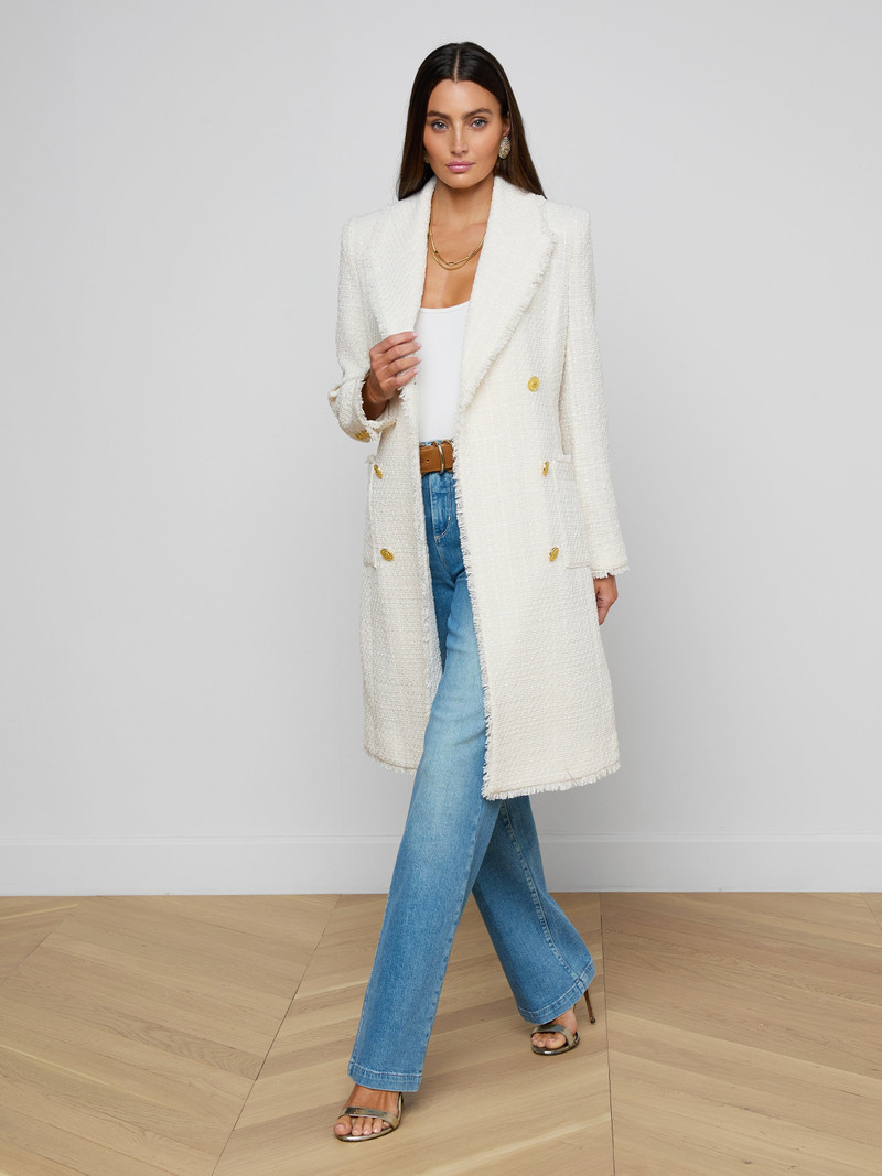 Cooper Tweed Trench Coat 4