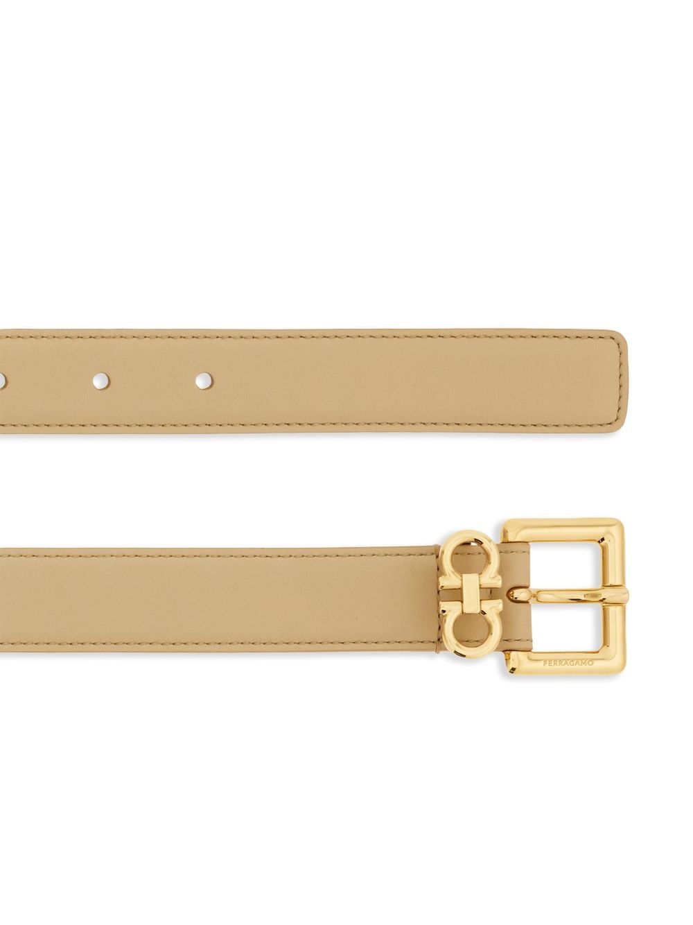Double Gancini belt - 2