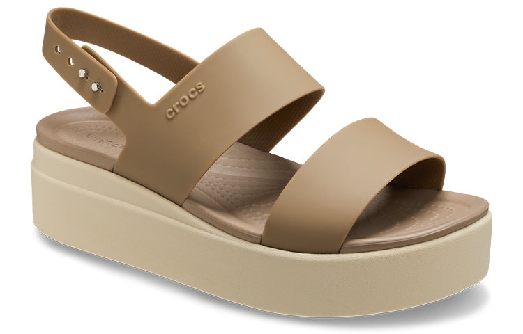 (WMNS) Crocs Brooklyn Low Wedge 206453-2YI - 4