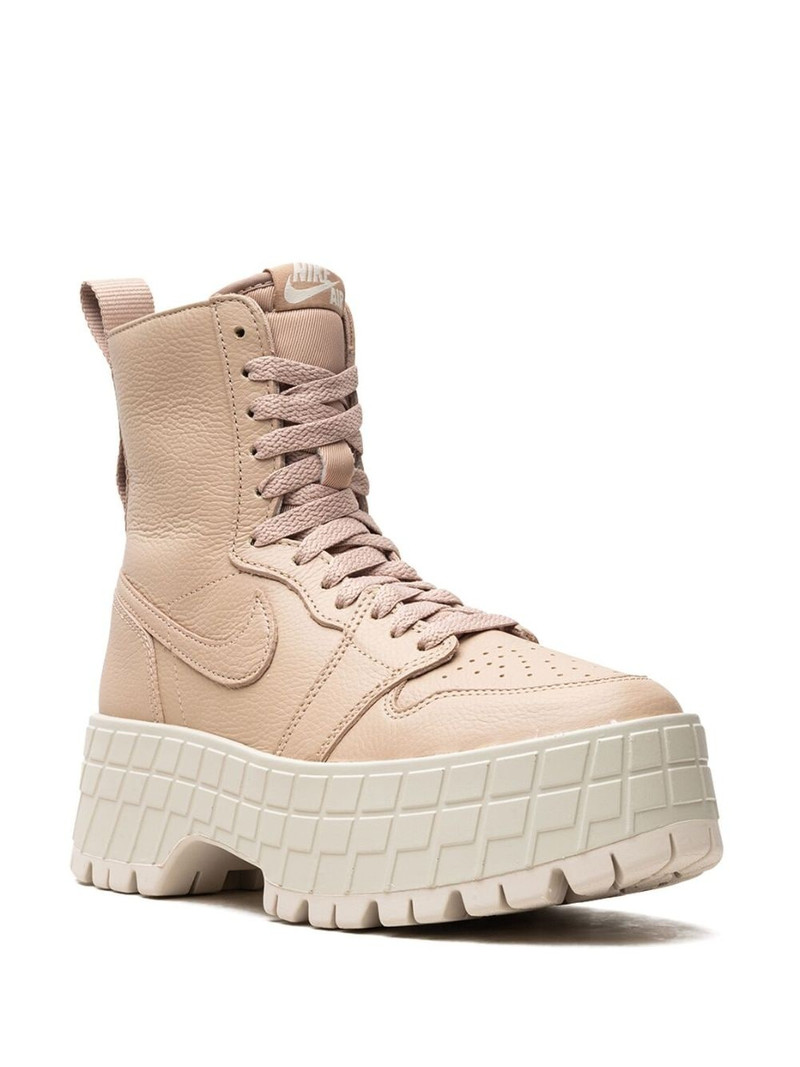Jordan Air Jordan 1 Brooklyn "Legend Md Brown/Lt Orewood Brn" boots outlook