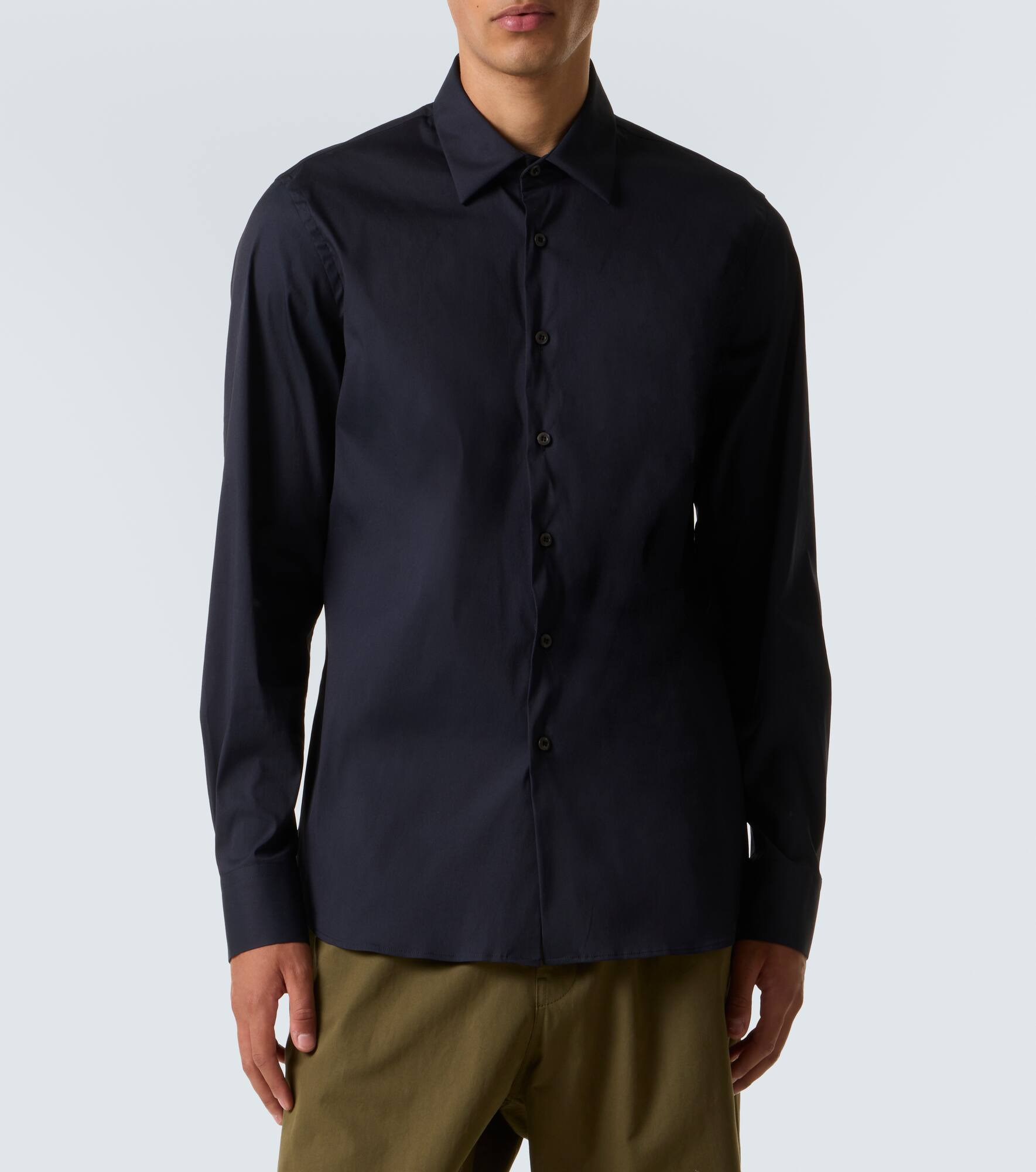 Cotton-blend shirt - 3
