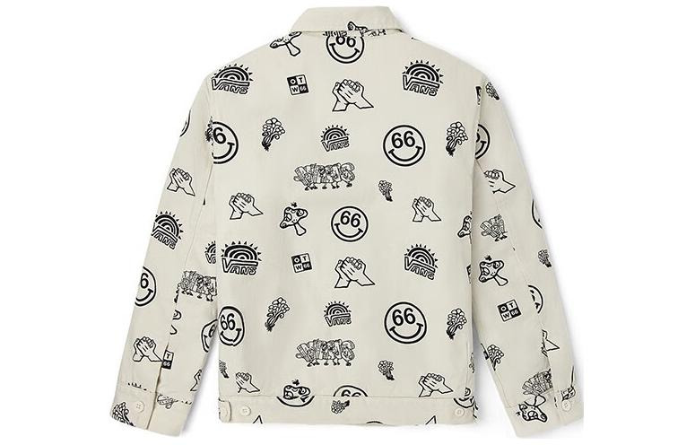 Vans Smile Jacket 'Beige' VN0A5H8K7DS - 2