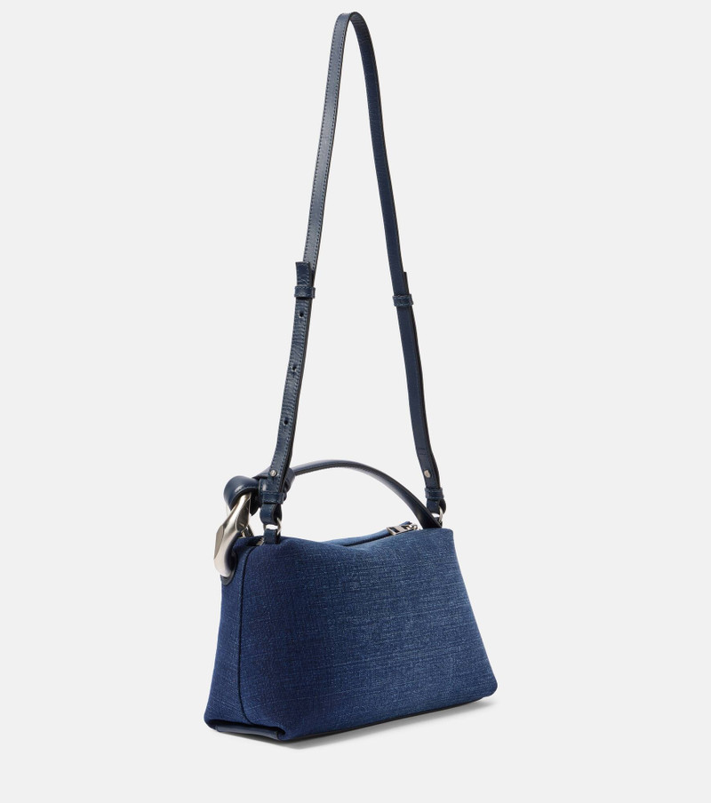 JWA Corner Medium denim shoulder bag 4